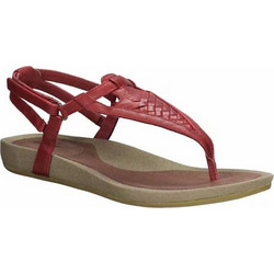 Teva Capri Δερμάτινα Γυναικεία Σανδάλια Κόκκινα 1003970-375
