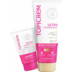Topicrem Ultra Hydrant Progressive Tan 200ml + Gentle Scrub 50ml