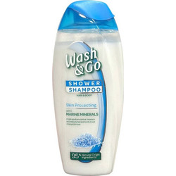 Wash & Go Marine Minerals Φυτικό Σαμπουάν & Αφρόλουτρο για Επανόρθωση 250ml