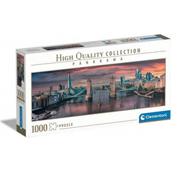 Puzzle Clementoni Κατά Μήκος Του Ποταμού Τάμεση 1000 Κομμάτια