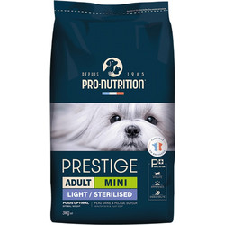 Pro-Nutrition Flatazor Prestige Adult Mini Light & Sterilised with Chicken & Turkey 3kg