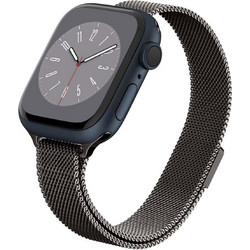 Spigen Metal Fit Λουράκι Μεταλλικό Graphite (Apple Watch Series 38 / 40 / 41mm)