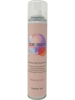 Inebrya Ice Cream DRY-T Instant Dry Shampoo για Επανόρθωση 200ml
