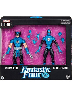 Hasbro Marvel Legends Fantastic Four Wolverine & Spider-Man 2-Pack Φιγούρα Δράσης για 4+ Ετών 15cm