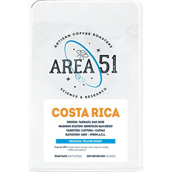 Area 51 Costa Rica Tarrazu Καφές Espresso Arabica σε Κόκκους 250gr