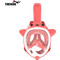 Thenice KF-5 Μάσκα Θαλάσσης Full Face Πορτοκαλί Thenice KF-5 Μάσκα Θαλάσσης Full Face Πορτοκαλί