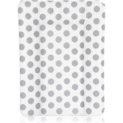 Lorelli Dots Μαλακή Αλλαξιέρα Μωρού Πλαστική 70x50cm Λευκή Γκρι