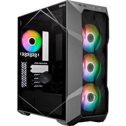 Cooler Master TD500 Max Black Gaming Full Tower Κουτί Υπολογιστή RGB με Πλαϊνό Παράθυρο