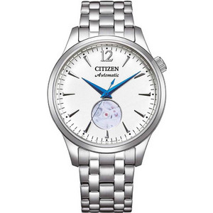 Citizen Classic Ανδρικό Ρολόι Αυτόματο με Ασημί Μεταλλικό Μπρασελέ NH9131-73A
