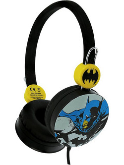 Celly Core Batman Ενσύρματα Παιδικά Ακουστικά On Ear Πολύχρωμα