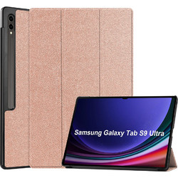 Sonique Smart Case Rose Gold (Galaxy Tab S9 Ultra)
