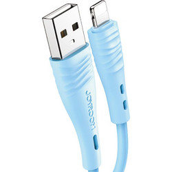 Globostar JR-S118 USB-A to Lightning Cable 1m Light Blue