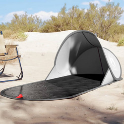 vidaXL Τέντα Παραλίας Pop Up Γκρι 190x80x60cm 4004157