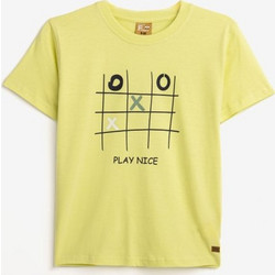 Funky Παιδικό T-Shirt Κοντομάνικο Κίτρινο 124-105112-2