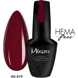 Mixcoco Ms-819 Ημιμόνιμο Βερνίκι Νυχιών 15ml