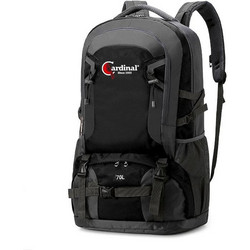 Cardinal 856 Αδιάβροχο Ορειβατικό Σακίδιο 70lt Μαύρο