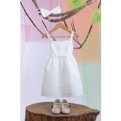 Bambolino Dafni Βαπτιστικό Φόρεμα 2τμχ 1316
