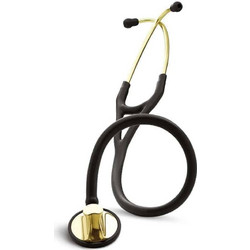 3M Littmann Master Cardiology Καρδιολογικό Στηθοσκόπιο με Διπλό Κώδωνα Black Brass Finish 2175