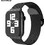 Sonique Milanese Classic Λουράκι Μεταλλικό Black (Apple Watch 42 / 44 / 45 / 49mm)