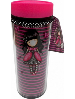 Ποτήρι Ατσάλι Gorjuss Ladybird Φούξια 533ml 01061
