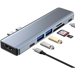 Tech-Protect Dual USB-C Docking Station με HDMI