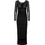 Only Paris Maxi Φόρεμα για Γάμο / Βάπτιση Μαύρο 15331585