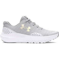 Under Armour Surge 4 Παιδικά Αθλητικά Παπούτσια για Τρέξιμο Γκρι 3027108-100