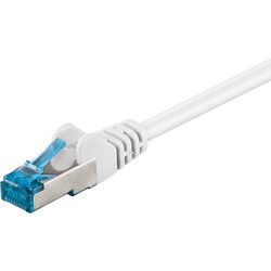 Goobay S/FTP Cat.6a Καλώδιο Δικτύου Ethernet 1.5m White 95609