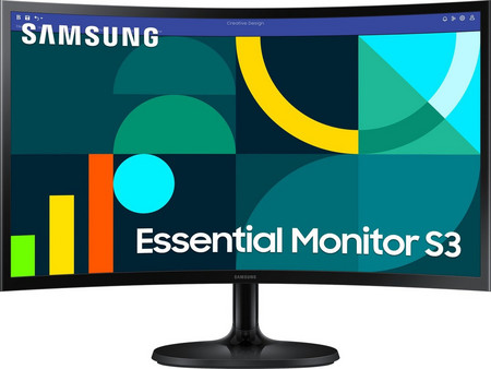 Samsung S3 LS24D360GAU VA Curved Monitor 24" 1920x1080 FHD 100Hz 4ms