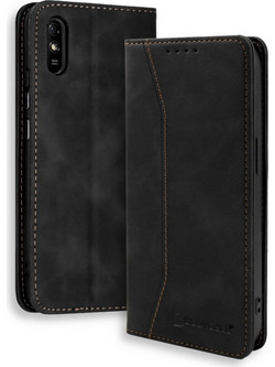 Bodycell PU Leather Book Black (Xiaomi Redmi 9A)