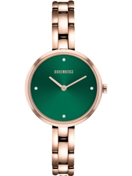 Bikkembergs Γυναικείο Ρολόι με Ροζ Χρυσό Μεταλλικό Μπρασελέ BKA14