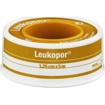 Leukoplast Leukopor Αδιάβροχη Υφασμάτινη Επιδεσμική Ταινία 1.25cm x 5m