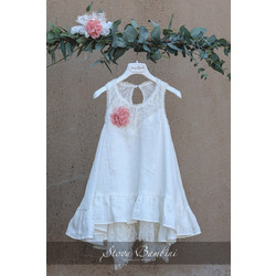 Stova Bambini Βαπτιστικό Φόρεμα 2τμχ SS24G26