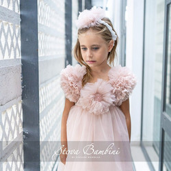 Stova Bambini Βαπτιστικό Φόρεμα 2τμχ AW23G1