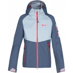 Kilpi Lexay Αθλητικό Γυναικείο Μπουφάν Softshell Μακρύ Γαλάζιο Μπλε LL0003KI-BLU