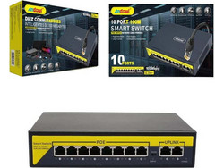 Andowl Q-JH07 Unmanaged L2 Switch με 10 Θύρες Ethernet 100Mbps