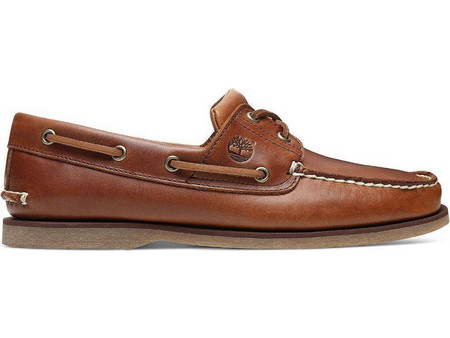 Timberland Classic Boat 2 Eye Ανδρικά Μοκασίνια Boat Shoes Δερμάτινα Ταμπά TB0A232XF74