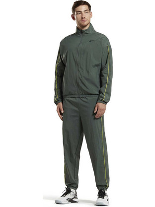 Reebok Ανδρικό Σετ Φόρμας με Λάστιχο Χακί HT3721