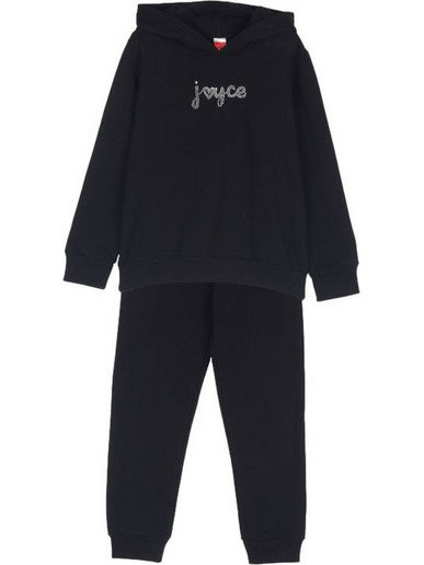 Joyce Παιδικό Σετ Φόρμας Μαύρο 2463106