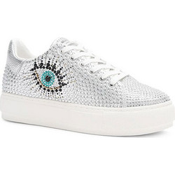 Kurt Geiger Γυναικεία Sneakers Flatforms Ασημί 1288163609-63