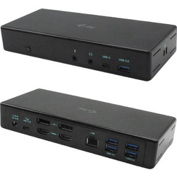 I-tec Quattro USB-C Docking Station με HDMI 4K PD Ethernet και Σύνδεση 3 Oθονών