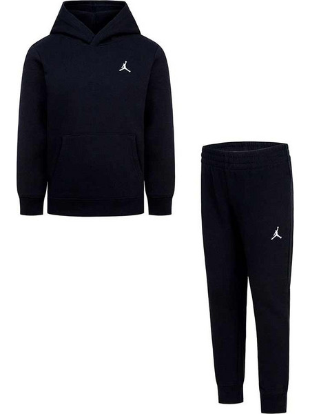 Jordan Brooklyn Παιδικό Σετ Φόρμας Μαύρο 85D326-023