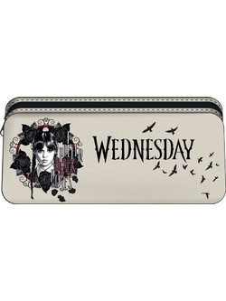 Χάρτινη Πόλη Wednesday Κασετίνα Βαρελάκι Μπεζ 5206021127824