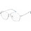 Polaroid Eyewear PLDD425/G-KUF Σκελετός Γυαλιών Οράσεως Μεταλλικός Ασημί
