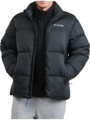 Columbia Ανδρικό Μπουφάν Χειμωνιάτικο Puffer Αδιάβροχο Αντιανεμικό Μαύρο 2086861-010