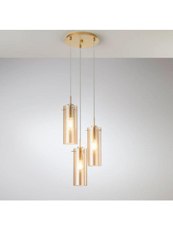 Luce Ambiente Magic Magic-S Κρεμαστό Φωτιστικό Οροφής Τρίφωτο E27 Χρυσό 3-Oro