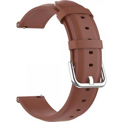 Techsuit W048 Λουράκι Δερμάτινο Taupe (Universal 20mm)
