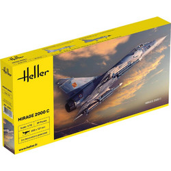 Heller Mirage 2000 C Συναρμολογούμενο Πλαστικό Μοντέλο Αεροπλάνου 1:72