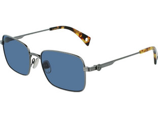 Lanvin LNV104S-050 Γυναικεία Γυαλιά Ηλίου Μεταλλικά Ασημί με Μπλε Φακό