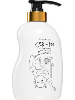 Elizavecca Cer-100 Collagen Coating Σαμπουάν για Προστασία Χρώματος Επανόρθωση & Ψαλίδα για Βαμμένα Μαλλιά 500ml